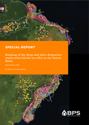 Capa SANTOS Ranking of the deep and ultra-deepwater exploration blocks on offer in the Santos Basin